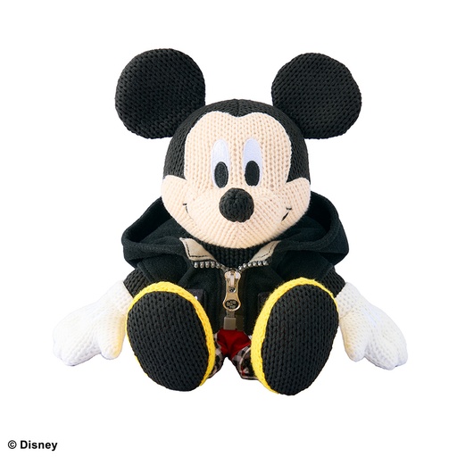 [SQ37636] KINGDOM HEARTS III KNITTED PLUSH – KING MICKEY