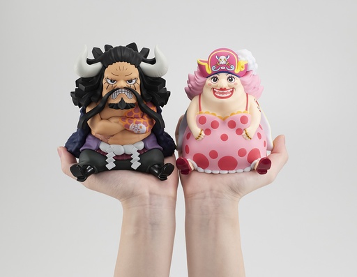 [MH83872] Lookup ONE PIECE Kaido the Beast & Big Mom Set [with gourd & semla]