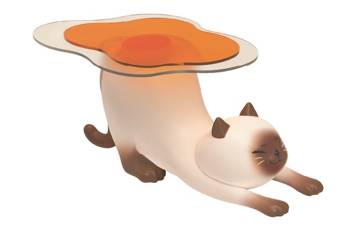 [SD38666] ShitaukenoNEKO(Siamese cat)