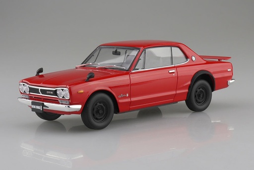 [AO06591] KPGC10 SKYLINE HT 2000GT-R 1970 Red
