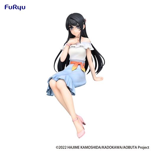 [FR07554] Rascal Does Not Dream Series Noodle Stopper Figure -Mai Sakurajima Summer Outfit ver.-