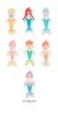 Chuchu Mermaid Series Trading Doll
