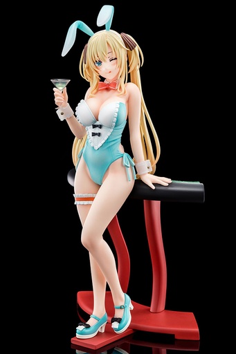 [HK50017] Regina Mercedes wearing HISHOKU bunny costume with Nip Slip Gimmick System