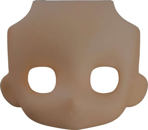 [G94986] Nendoroid Doll Customizable Face Plate - Narrowed Eyes: Without Makeup (Cinnamon)