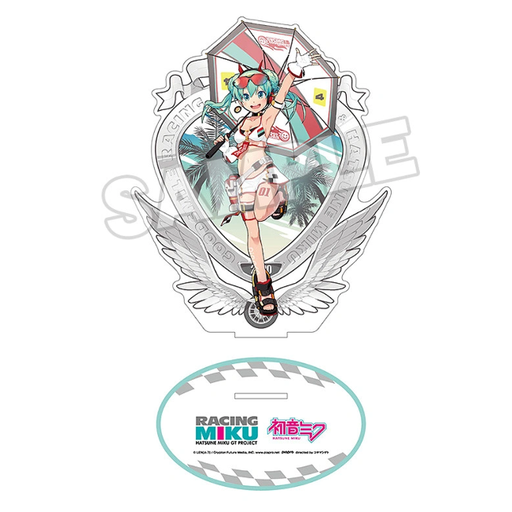 [GR84185] Raving Miku 2020 Ver. Acrylic Stand 5 Key Visual Tropical  Ver.