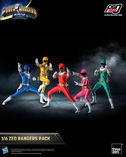 [TRZ81046] Power Rangers Zeo - FigZero 1/6 Zeo Rangers Pack