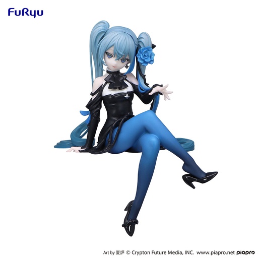 [FR07643] Hatsune Miku Noodle Stopper Figure -Blue Rose-