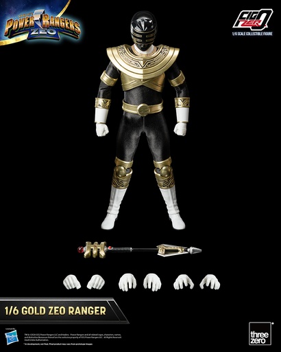 [TRZ81207] Power Rangers Zeo - FigZero 1/6 Gold Zeo Power Ranger