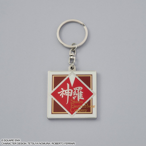 [SQ37955] FINAL FANTASY VII REBIRTH Metal Keychain - SHINRA