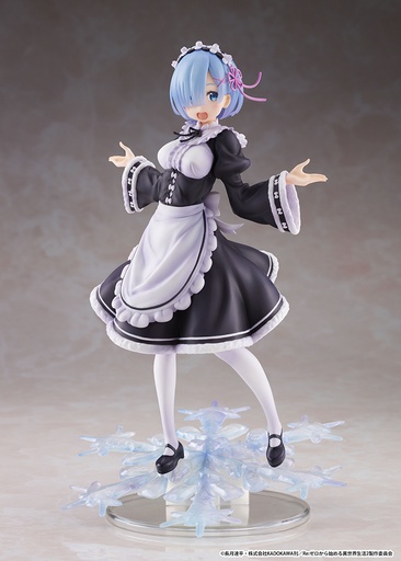 [T40252] Re:Zero Starting Life in Another World AMP Figure - Rem (Winter Maid Image Ver.)