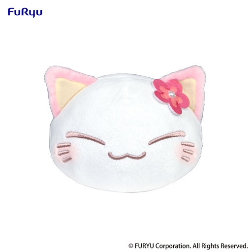 [FR36246] Nemuneko Cat Pastel Color Plush Toy -Pink-