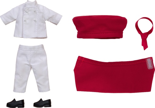 [G19483] Nendoroid Doll Work Outfit Set: Pastry Chef (Red)