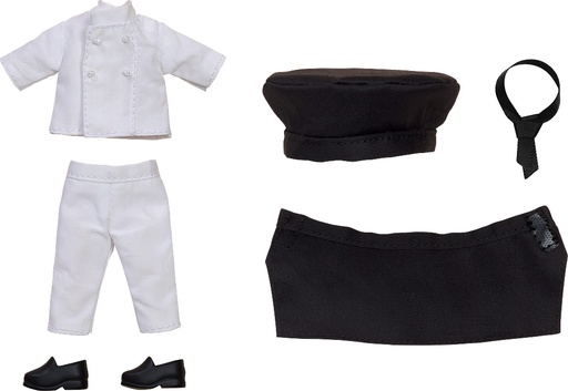[G19484] Nendoroid Doll Work Outfit Set: Pastry Chef (Black)