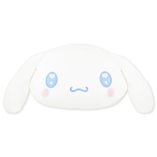 [YMS22407] Sanrio Characters Mocchiri Face Cushion Uruuru Cinnamoroll