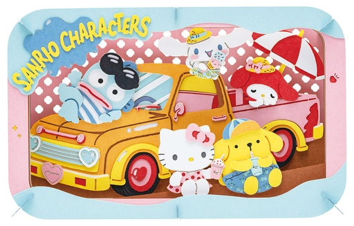 [ENS52488] Sanrio Characters Paper Theater PT-L71 Summer Vacation