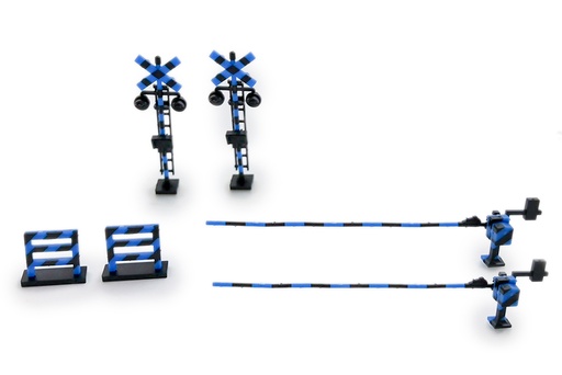 [PM38732] Railway Crossing (Blue×Black)