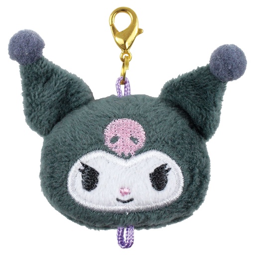 [YMS21044] Sanrio Characters Tsunagete Mascot Charm Key Chain Kuromi