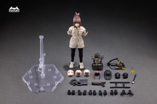 [HI68058] Pocket Art Series Pa006 Reizei Hiyo The Security 1/12 Scale Action Figure