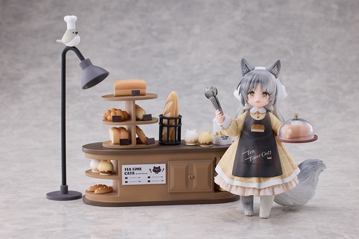 [RI19080] DLC Series "Tea Time Cats Scene" Cat Town Bakery Staff Non-Scale Figurine