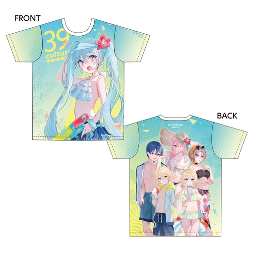 [CR57794] 39Culture 2024 FES Full Graphic T-shirt (XL Size)