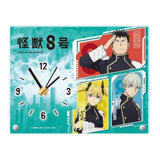[G92934] Kaiju No. 8 Acrylic Clock A