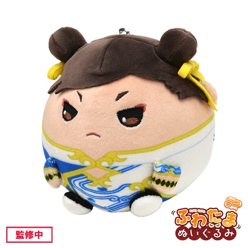 [CC13022] Street Fighter 6 Fluffy Eggshaped Plush Mini CHUN-LI