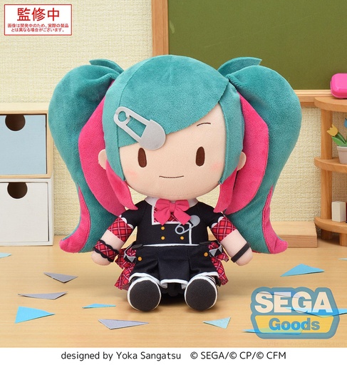 [SG44045] fuwa petit "HATSUNE MIKU: COLORFUL STAGE!" L Plush "Classroom SEKAI Miku"
