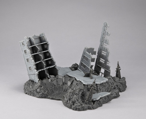 [MH84087] RM series G structure Mobile Suit Gundam [GS02M] The abandoned buildings in New Yark city (Material Color Edition)