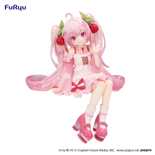 [FR36677] Hatsune Miku Noodle Stopper Figure ​-Sakura Miku 2025-