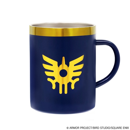 [SQ26667] Dragon Quest Stainless Steel Cup Emblem of Roto
