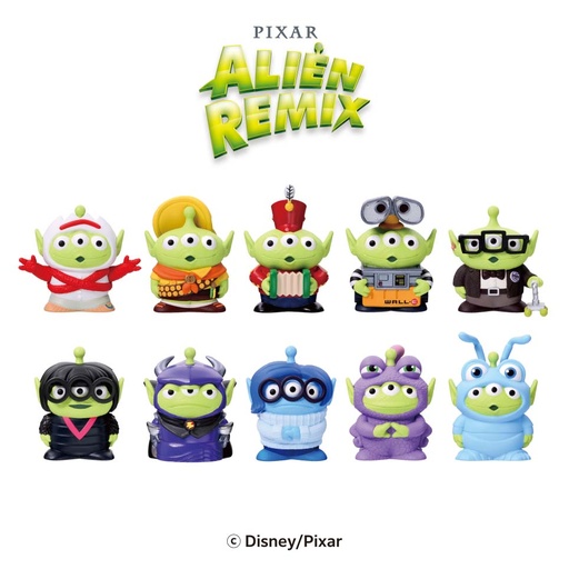 [ENS69115] Alien Remix Soft Vinyl Puppet Mascot 2