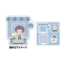 Acrylic Stand Plate "A3!" x Sanrio Characters 24 Guy x Kero Kero Keroppi (Mini Character Illustration)