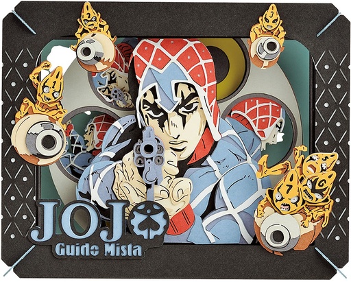 [ENS52274] JoJo's Bizarre Adventure Golden Wind Paper Theater PT-178X Guido Mista