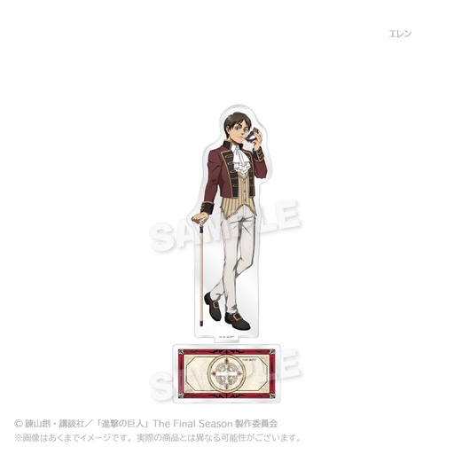 [YL64009] Attack on Titan Acrylic Stand Masquerade Ver. Eren