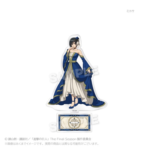 [YL64010] Attack on Titan Acrylic Stand Masquerade Ver. Mikasa