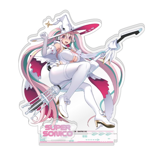 [CR12133R] Racing Miku 2024 Ver. x Super Sonico Tsunagaru Acrylic Stand B