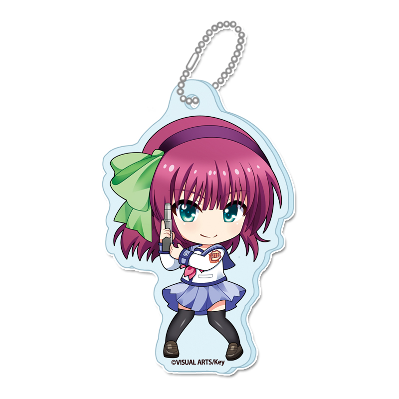 angelbeats ゆり　アクリルブロック Angel Beats! Puchichoko Mini Acrylic Key Chain Yuri | Ultra Tokyo