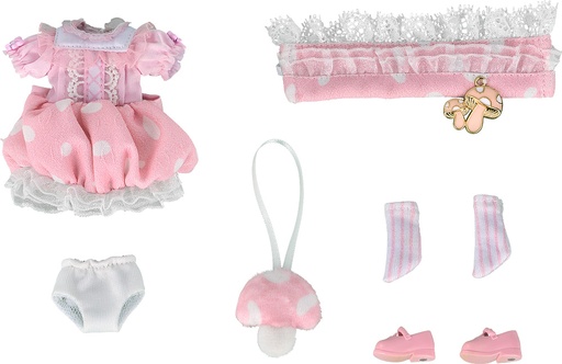 [GAS20138] Nendoroid Doll Outfit Set: Mushroom - Girl (Pink)