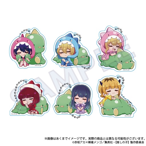 [YL64617] Oshi no Ko GyaoColle Trading Acrylic Key Chain