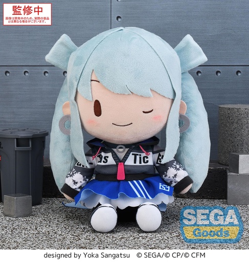 [SG44804] fuwa petit "HATSUNE MIKU: COLORFUL STAGE!" L Plush "Street SEKAI Miku"