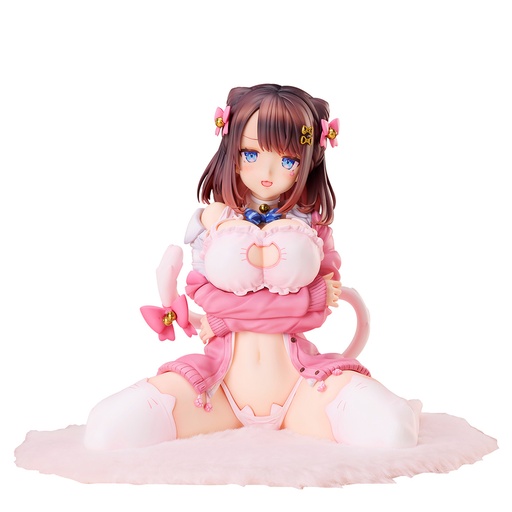 [UC71577] KATTO Illustration Ribbon Hairpin-chan Complete Figure