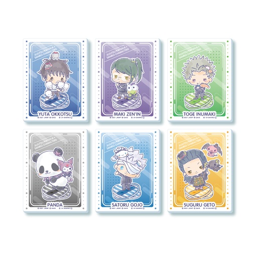 [ATH52365] Acrylic Card "Jujutsu Kaisen 0: The Movie" x Sanrio Characters 01 Collaboration Illustration