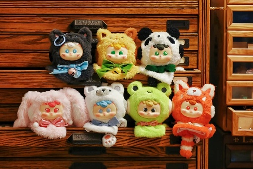 [HO29125] WOOO DIU DIU WEATHER BABY SERIES TRADING PLUSH CHARM