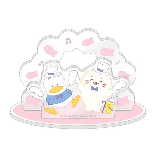 [CR11532] Sirotan x HAPIDANBUI Acrylic Diorama Sirotan x Ahiru no Pekkle