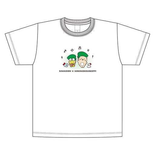 [CR11610] Sirotan x HAPIDANBUI T-shirt Kero Kero Keroppi (L Size)