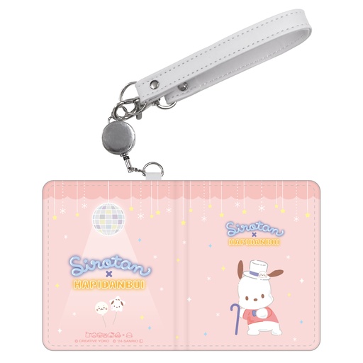 [CR11572] Sirotan x HAPIDANBUI Bi-fold Pass Case Pochacco