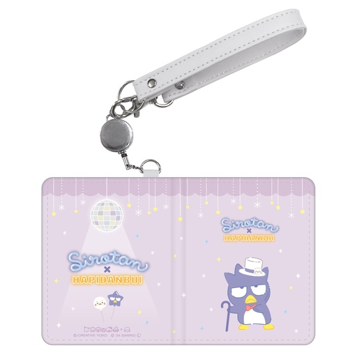[CR11574] Sirotan x HAPIDANBUI Bi-fold Pass Case Bad Badtz-Maru