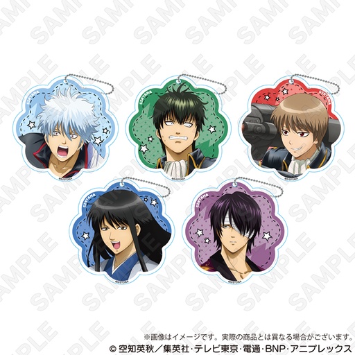 [YL64109] Gintama Trading Acrylic Key Chain Competition Ver.