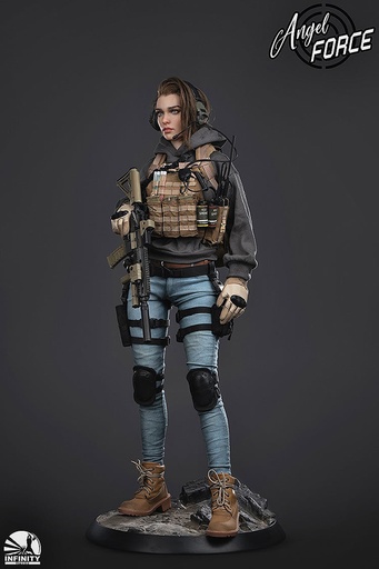 [IY32210] Infinity Studio Angel Force - MIA 1/3 Scale Articulated Silicone Figure