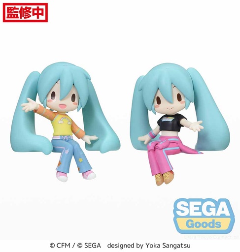[SG44879] fuwa petit "Hatsune Miku x Love and Berry Dress Up and Dance!" Perching Mini Figure "Hatsune Miku" (EX)